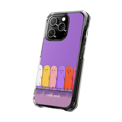 Bunte Geister iPhone 14 Pro Case - Impact