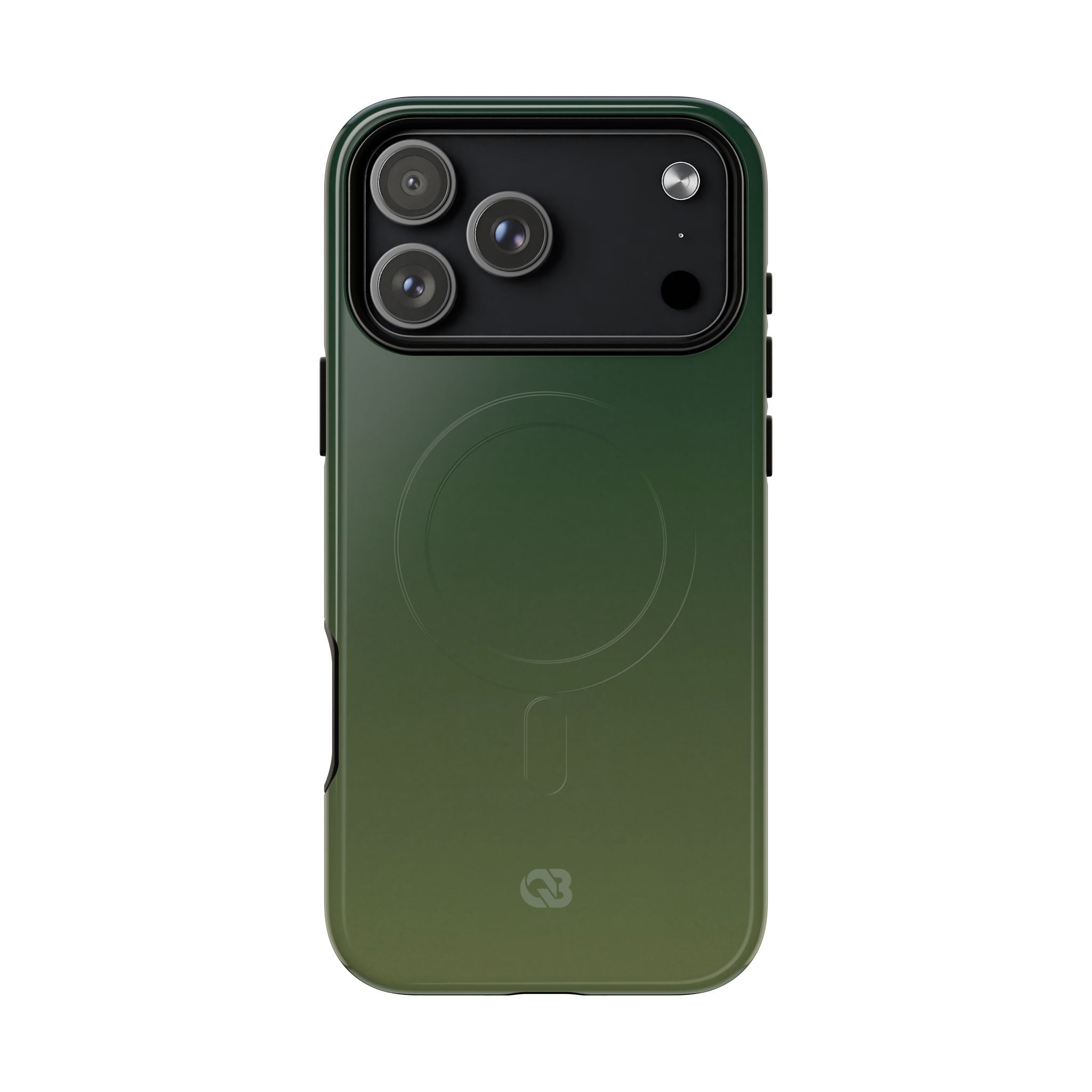 Green Tough 2.0 Magsafe Phone Case for iPhone - Shadow Moss Grain