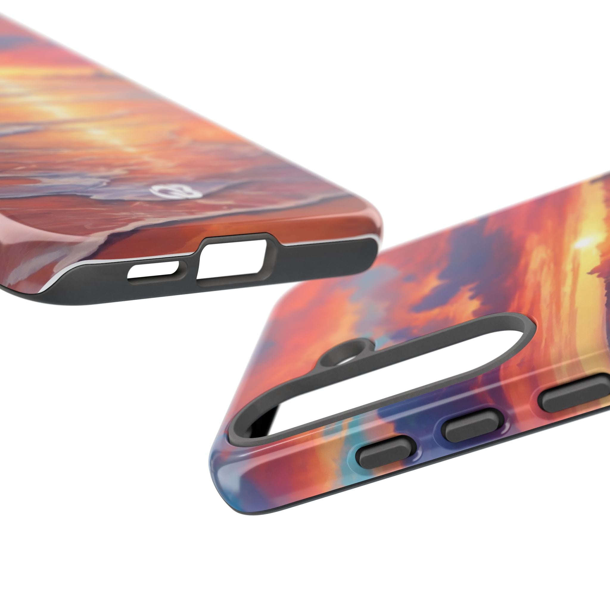 Crimson Shore Horizon · Tough Phone Case for Samsung