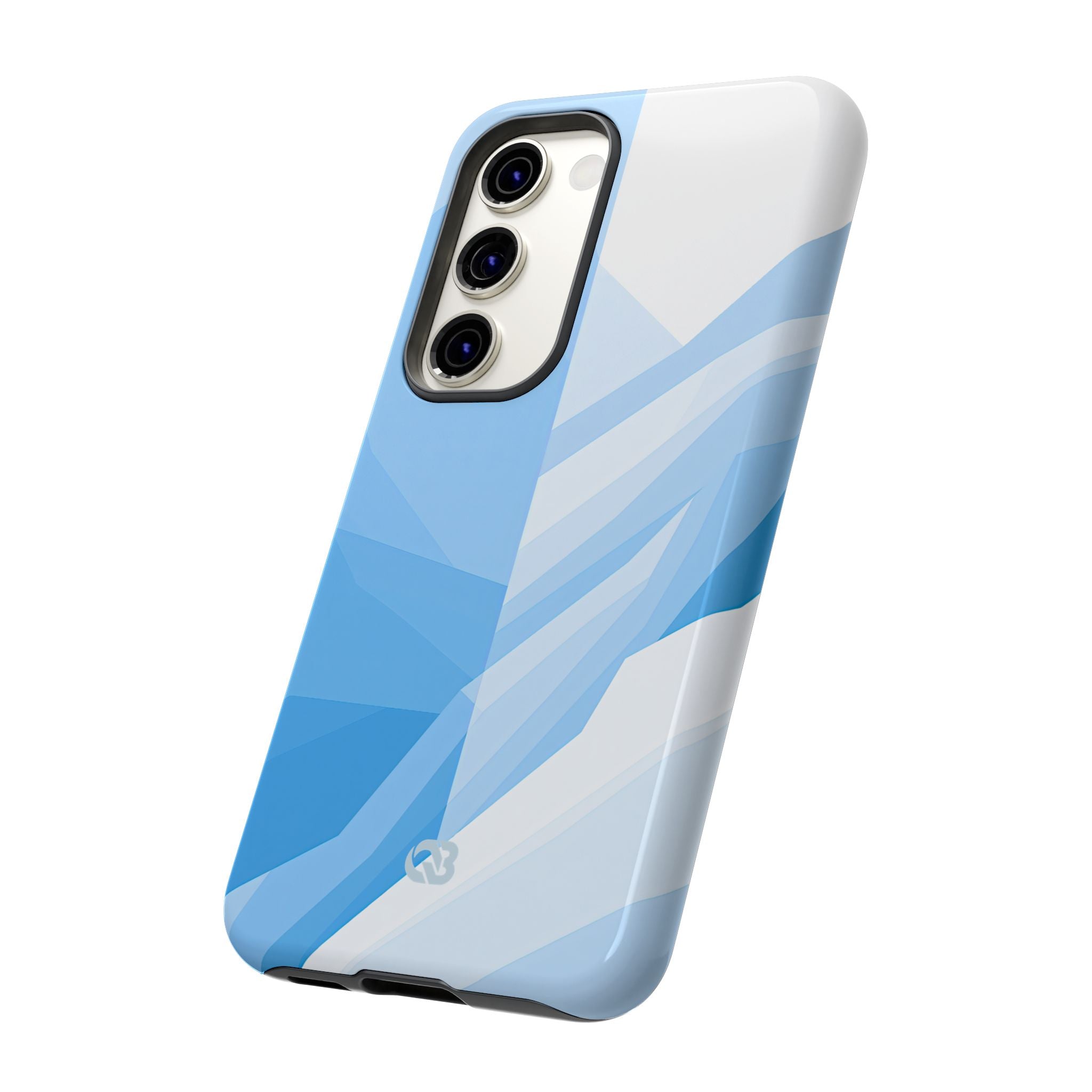 Blue Tough Phone Case for Samsung - Arctic Glacial Ridge