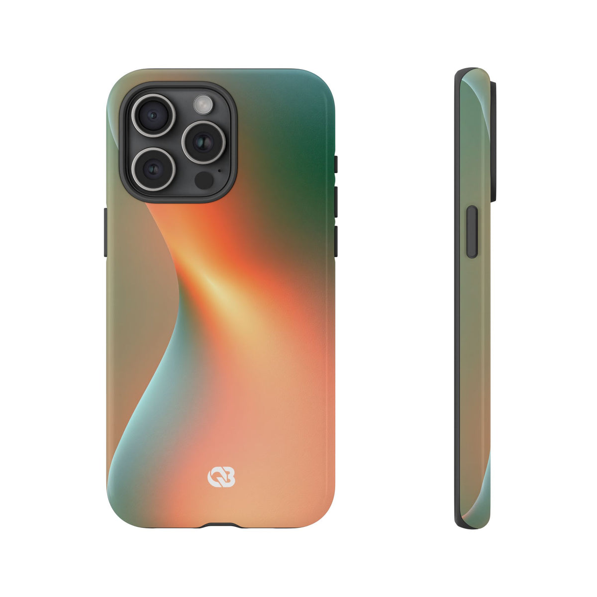 Radiant Contour · Tough Phone Case for iPhone · Orange