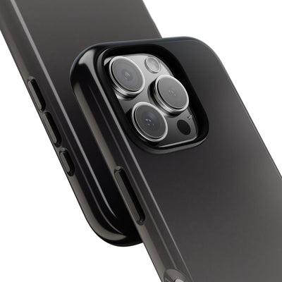 Obsidian Fade · Tough Phone Case for iPhone · Black