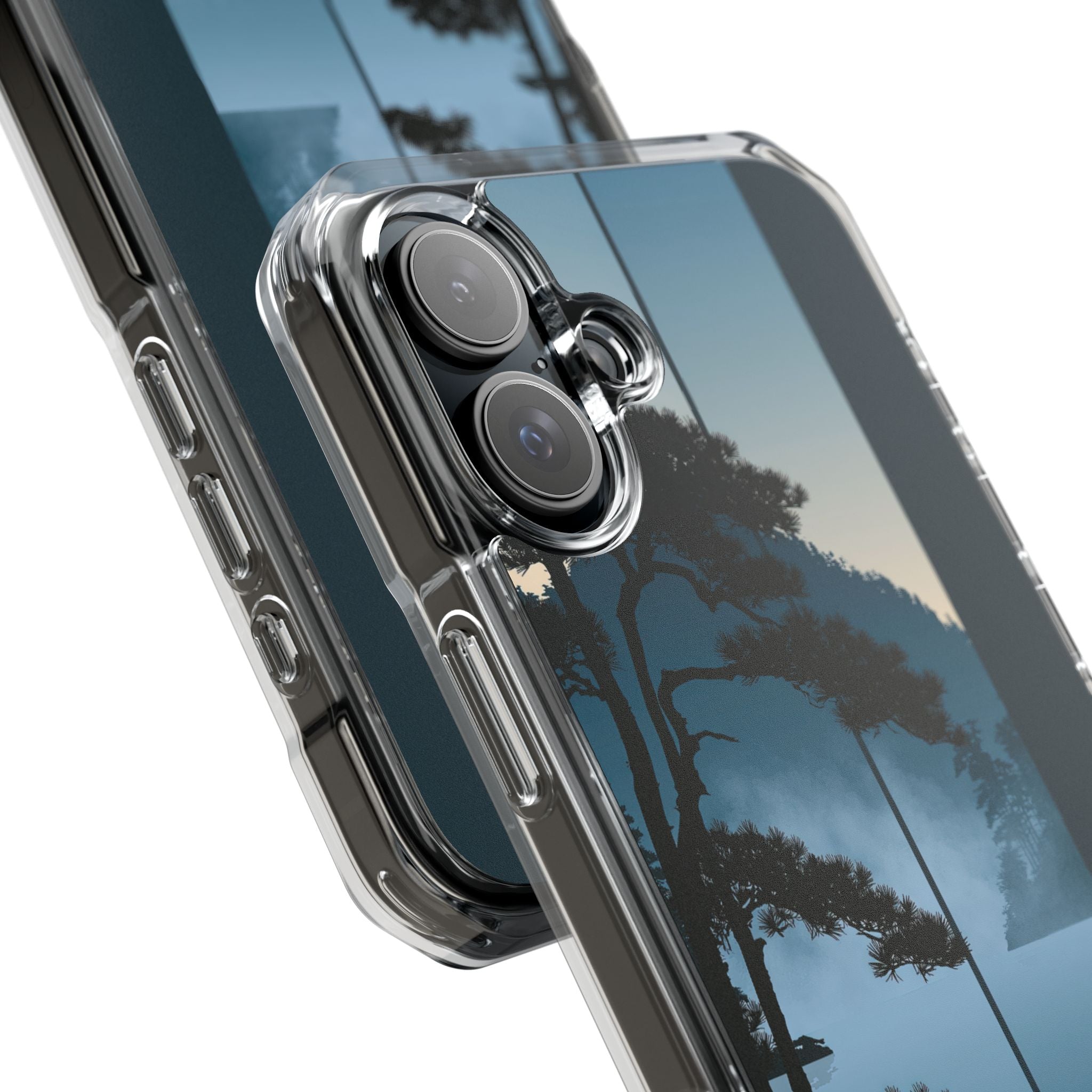 Blue Impact MagSafe Phone Case for iPhone - Kyoto Mist Pine