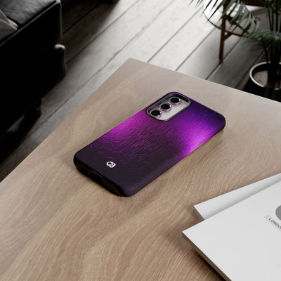 Violet Cyber Circuit · Tough Phone Case for Samsung · Purple