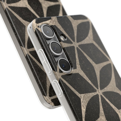 Concrete Mosaic Star · Lite Phone Case for Samsung · Black