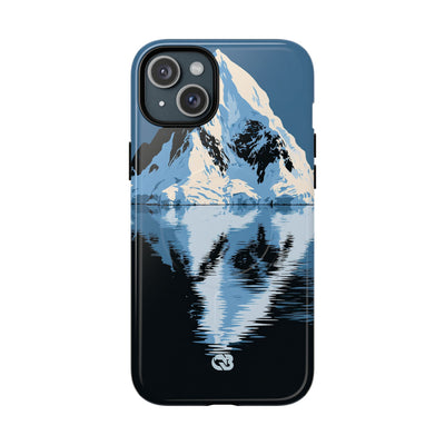 Blue Tough 2.0 Magsafe Phone Case for iPhone - Arctic Summit Mirror