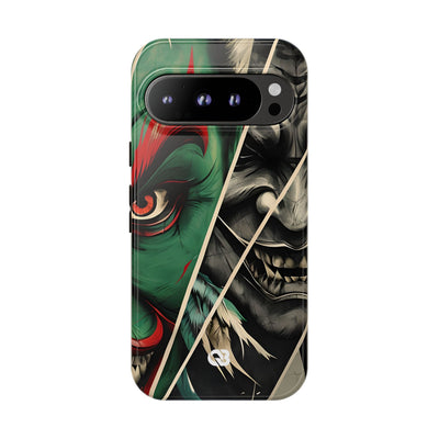 Emerald Oni Grin · Tough Handyhülle für Google Pixel