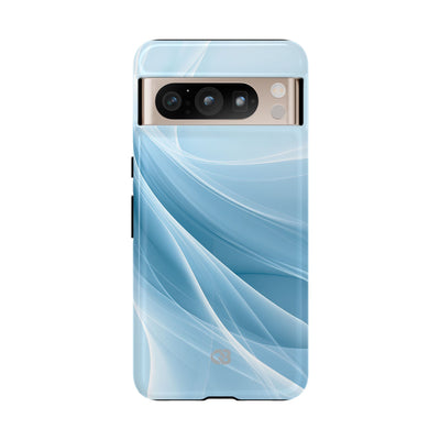 Blue Tough Phone Case for Google Pixel - Arctic Silk Drift