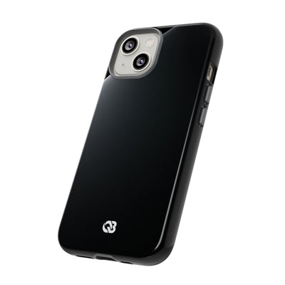 Black Tough Phone Case for iPhone - Obsidian Lunar Arch