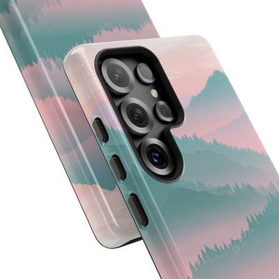 Teal Tough Phone Case for Samsung - Alpine Mist Teal