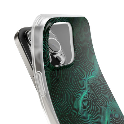 Emerald Topo Ridge · Lite Phone Case for iPhone ·  Green