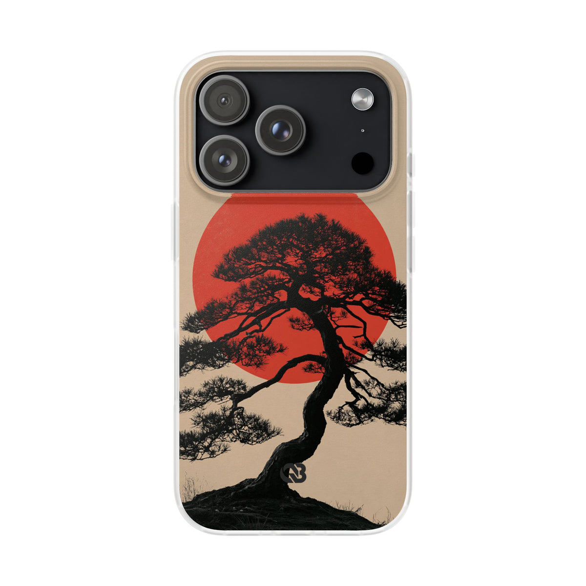 Crimson Pine Solitude · Lite Phone Case for iPhone ·  Beige