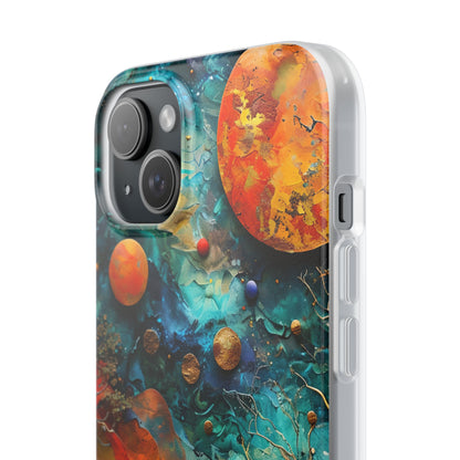 Celestial Ember iPhone 15 Plus Cover - Blød