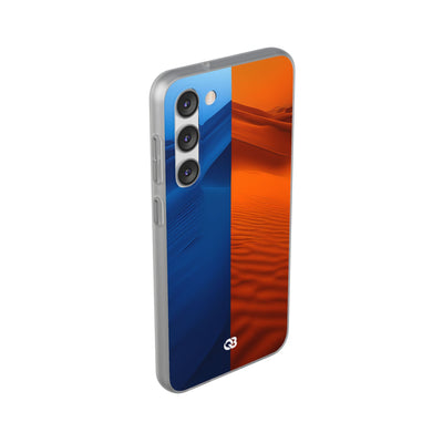 Split Dune Horizon · Soft Phone Case for Samsung