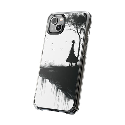 Cliffside Silhouette iPhone 14 Plus Case - Impact