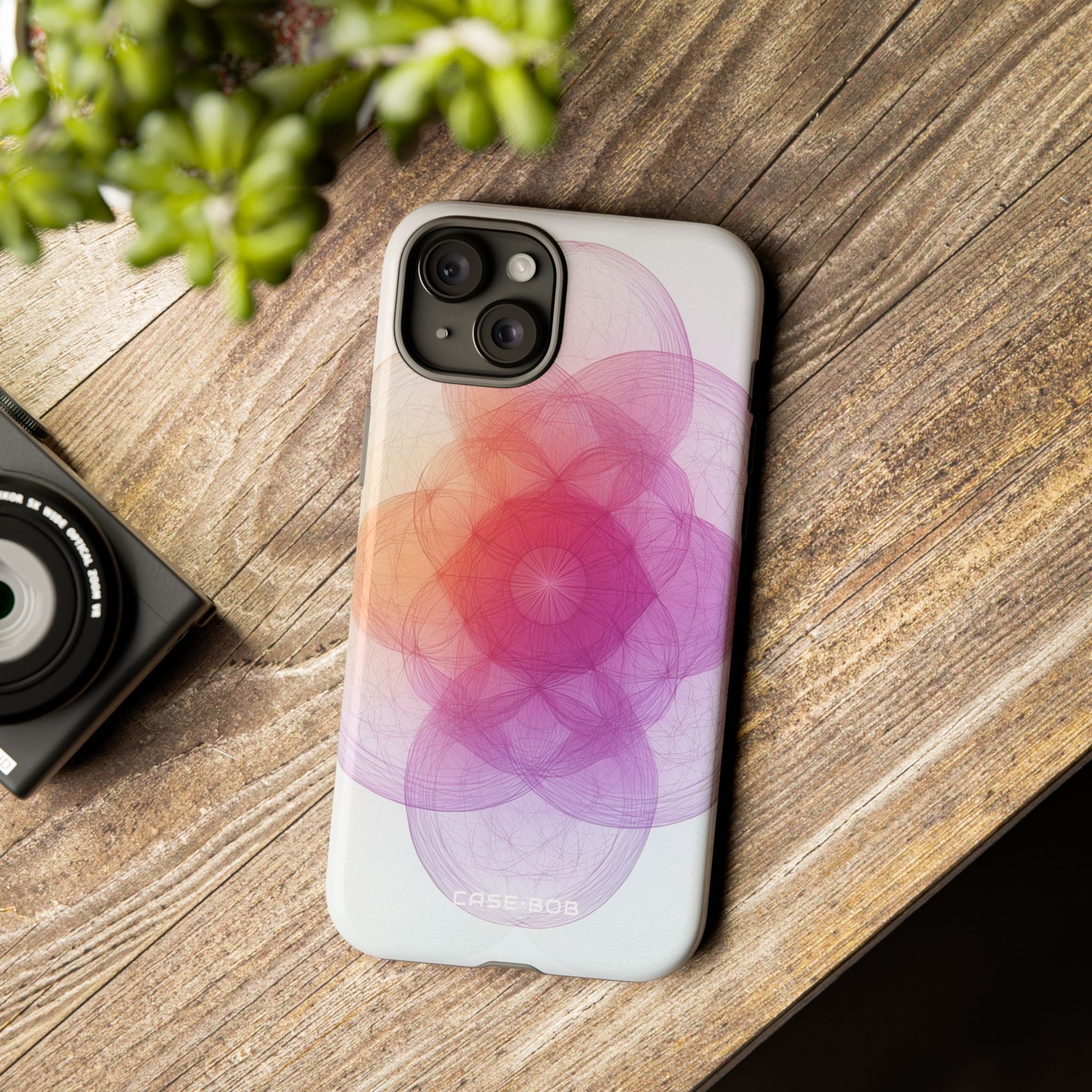 Floral Radiance iPhone 15 Plus Case - Tough
