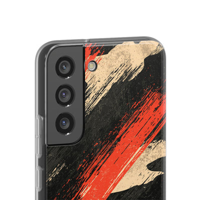 Urban Slash Camo · Lite Phone Case for Samsung · Black