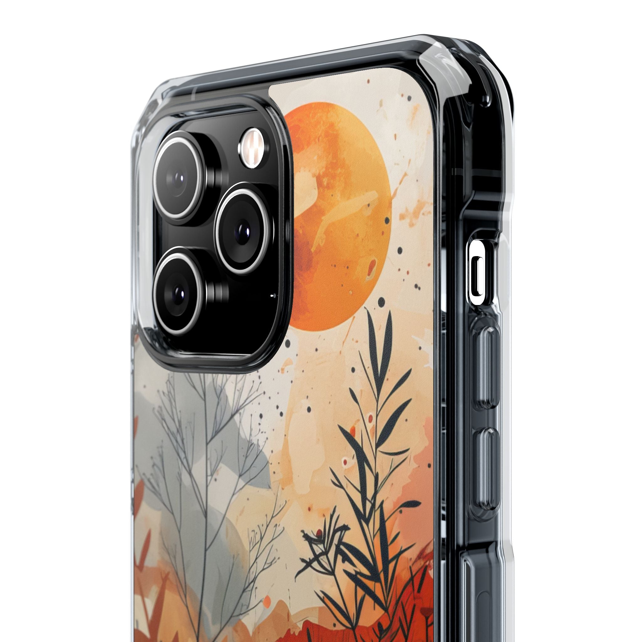 Orange Solstice iPhone 14 Pro Max Case - Impact