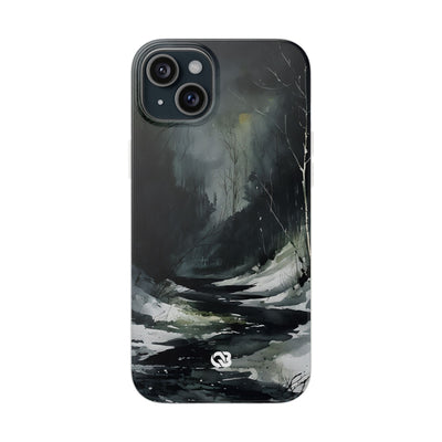 Midnight Winter Hollow · Soft Phone Case for iPhone