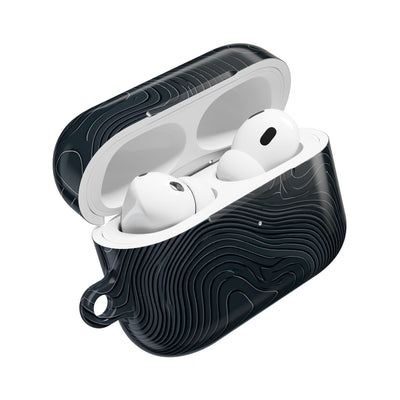 Obsidian Elevation · Hard Case for AirPods & AirPods Pro · Black