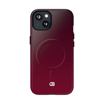 Bordeaux Spectrum · Tough 2.0 Magnetic Phone Case for iPhone · Red