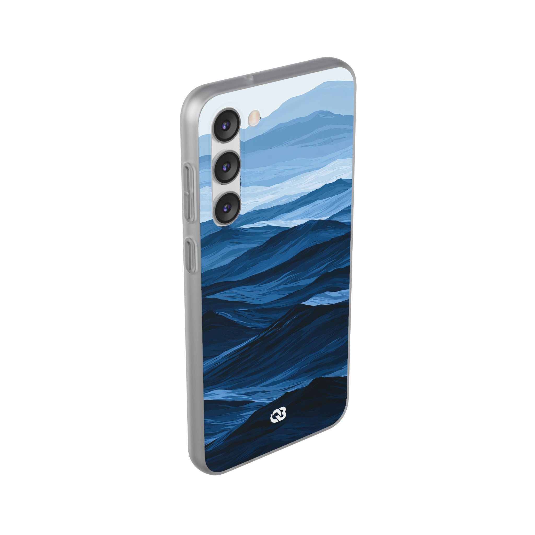 Blue Lite Phone Case for Samsung - Cobalt Ridge Tides