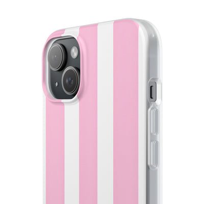 Soft Pink Stripe · Soft Phone Case for iPhone