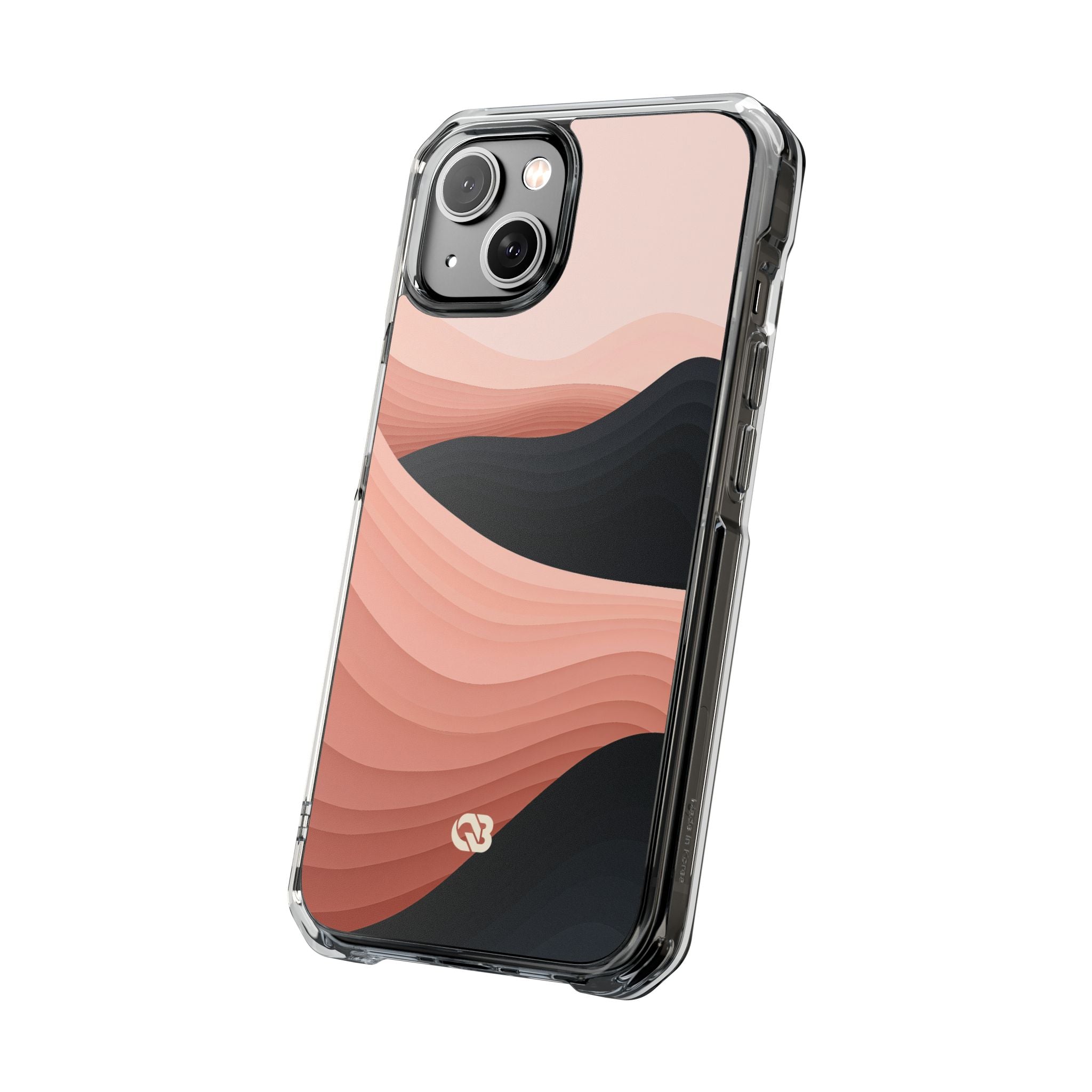 Pink Impact MagSafe Phone Case for iPhone - Dune Shadow Layers