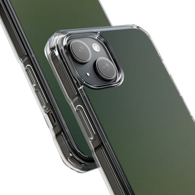 Green Impact MagSafe Phone Case for iPhone - Shadow Moss Grain