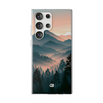 Teal Lite Phone Case for Samsung - Alpine Teal Horizon