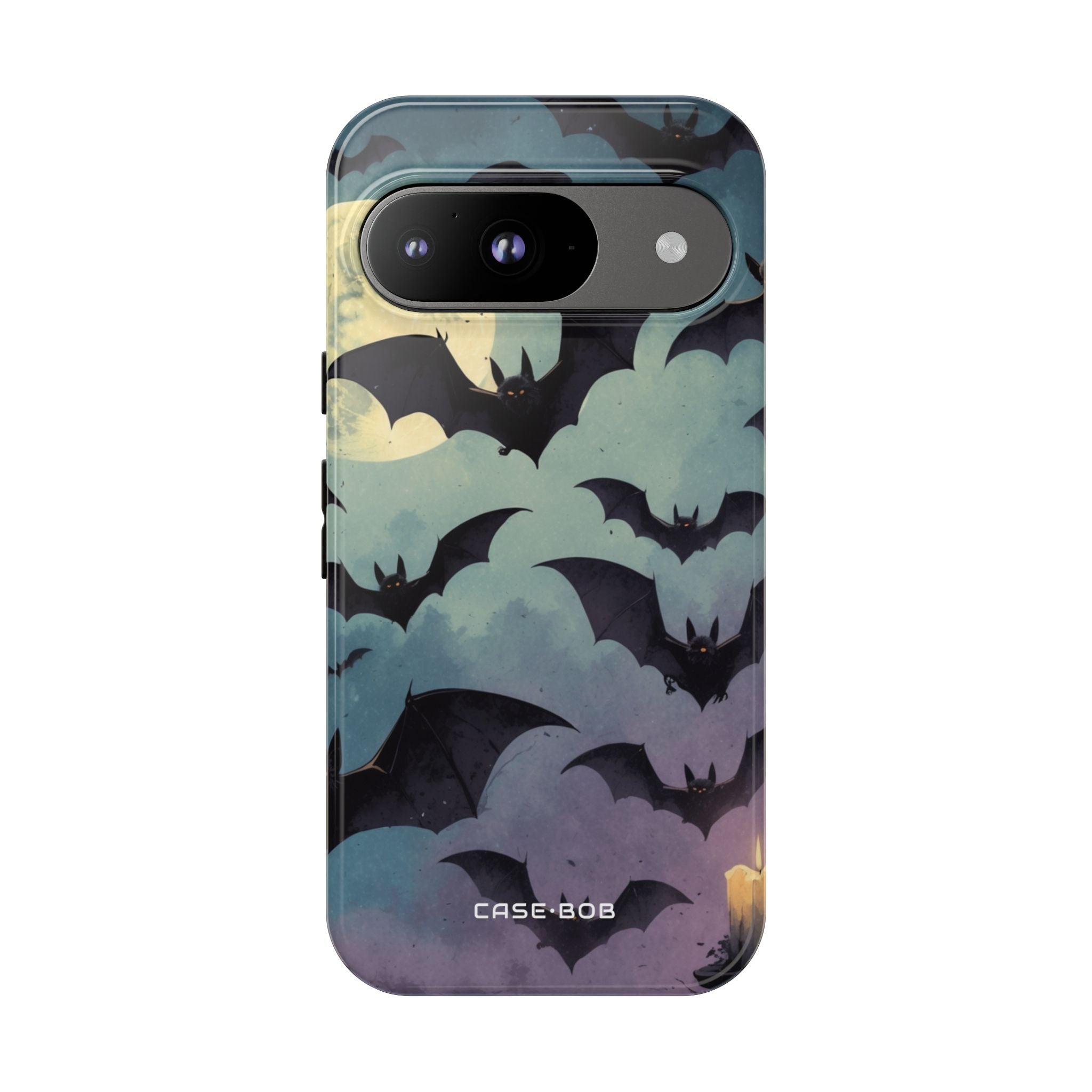 Leuchtender Fledermaus-Schwarm Google Pixel 9 Case - Tough