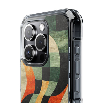 Burnt Orange Curve · Impact Handyhülle für iPhone · Magsafe