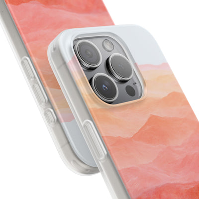 Alpenglow Ridge Vista · Lite Phone Case for iPhone ·  Orange