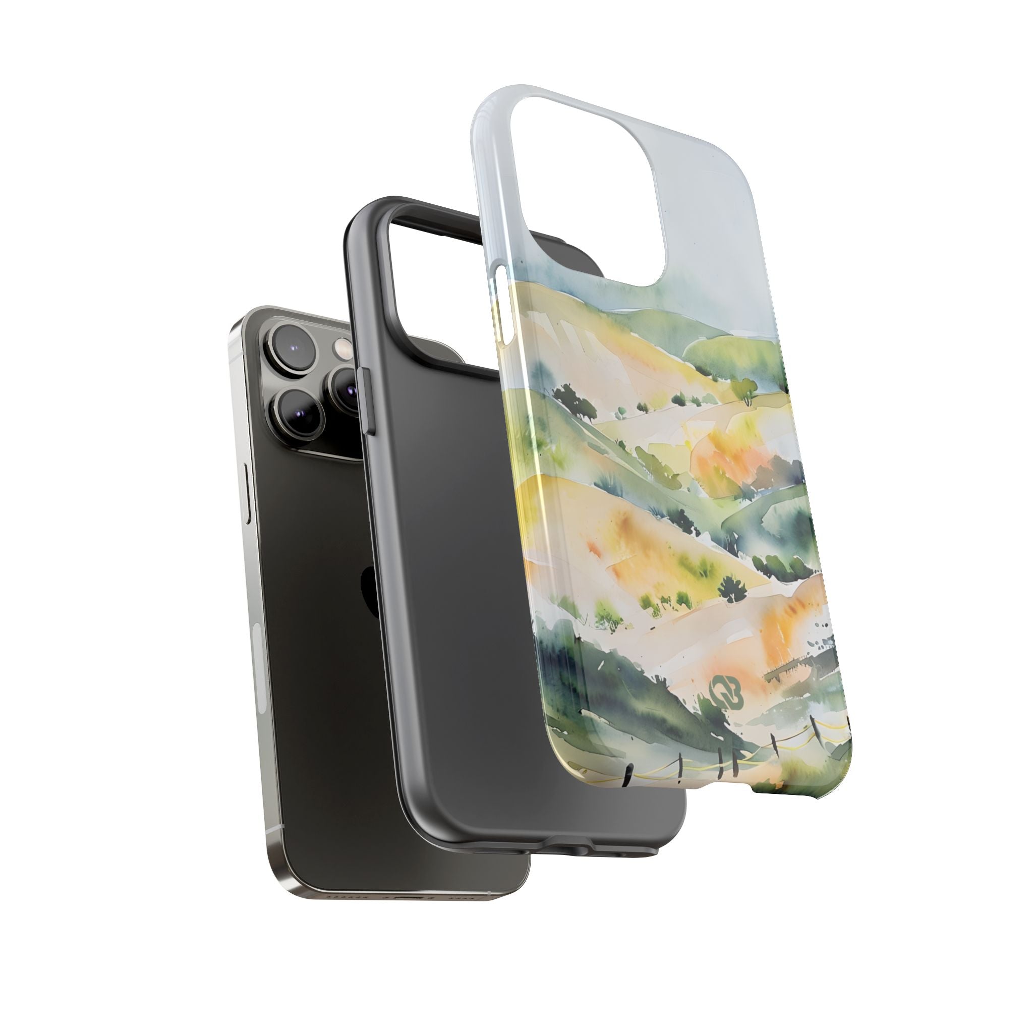 Verdant Mist Valleys · Tough Phone Case for iPhone