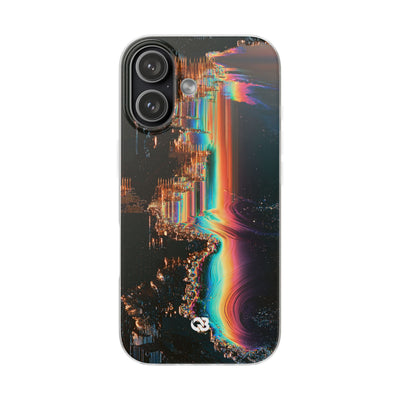 Prismatic Circuit · Lite Phone Case for iPhone ·  Black