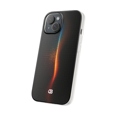 Luminous Refraction Grid · Lite Phone Case for iPhone ·  Black