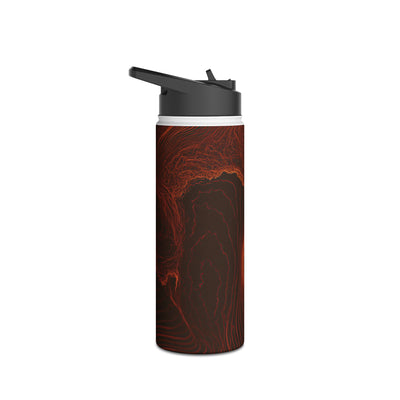 Amber Filament · Insulated Water Bottle · Orange