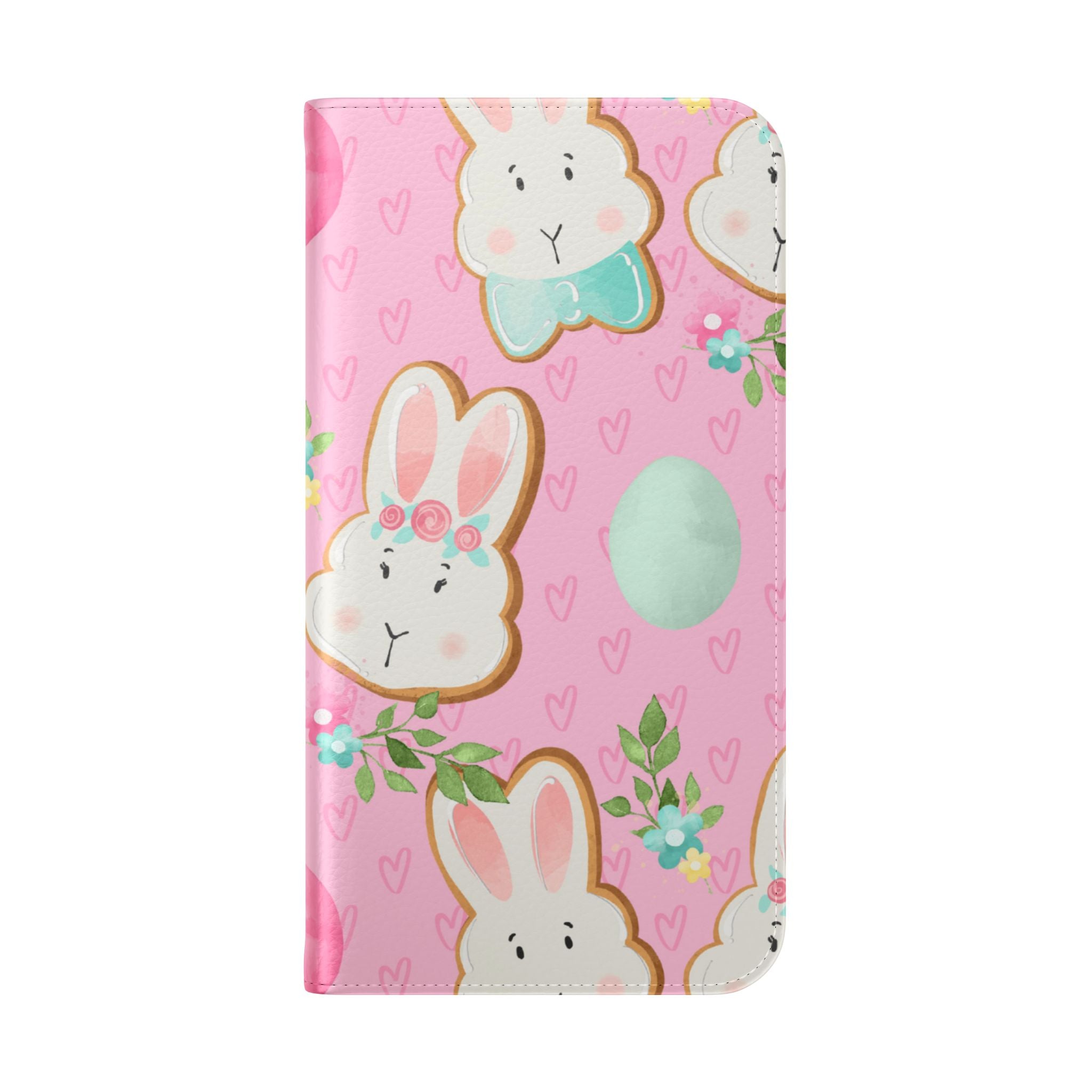 Blushing Bunny Bloom - iPhone 16 Plus Case - Wallet
