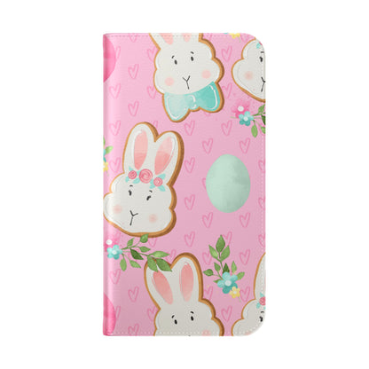 Blushing Bunny Bloom - iPhone 16 Plus Case - Wallet