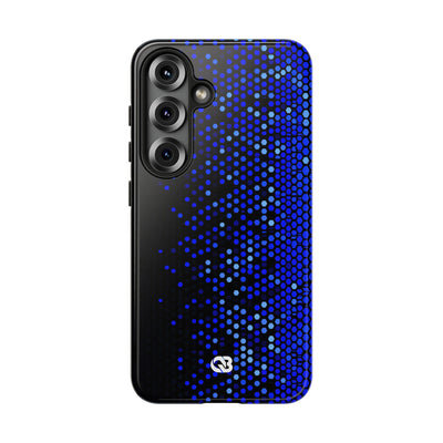 Cobalt Hex Dispersion · Tough Phone Case for Samsung · Blue