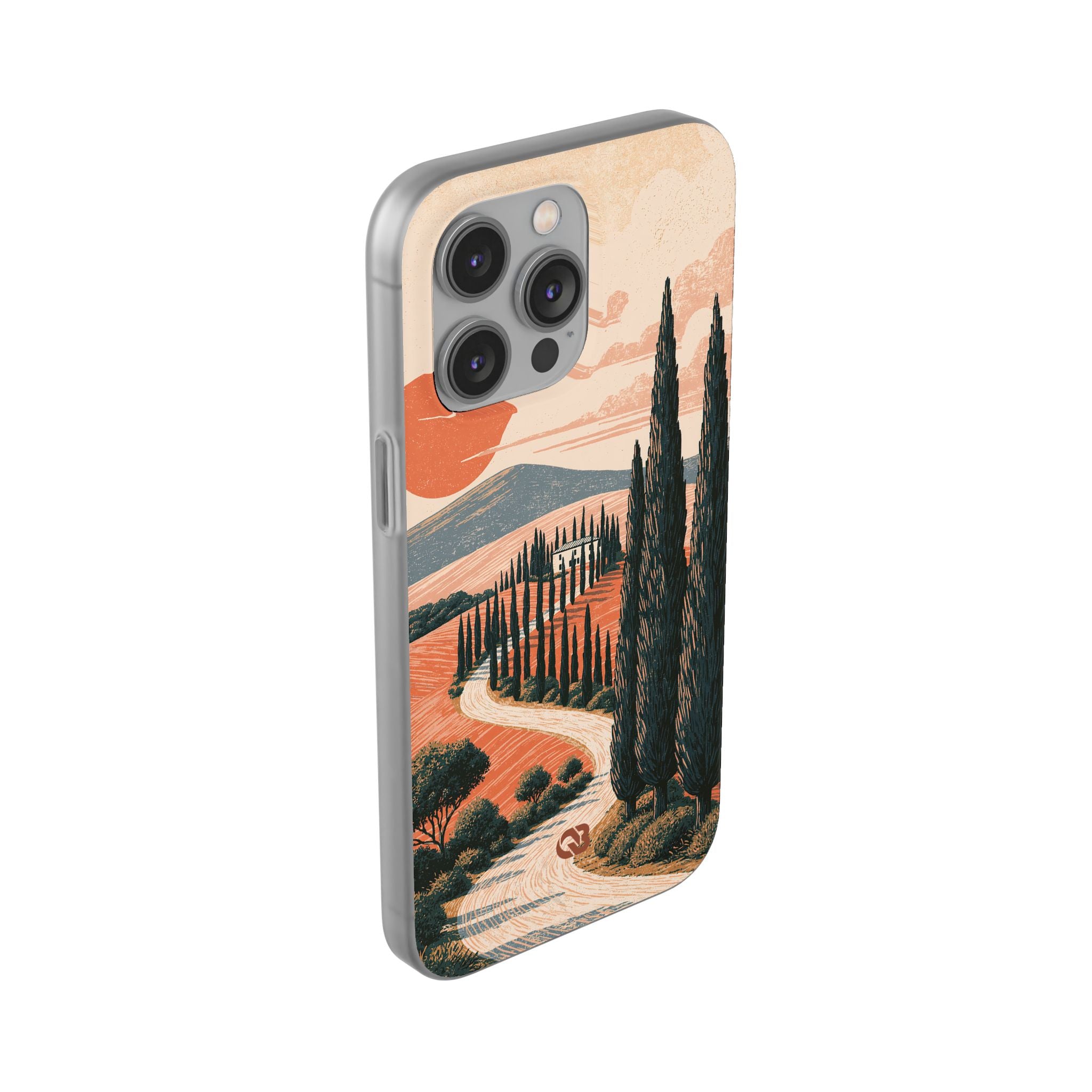 Orange Lite Phone Case for iPhone - Terracotta Ridge Trail