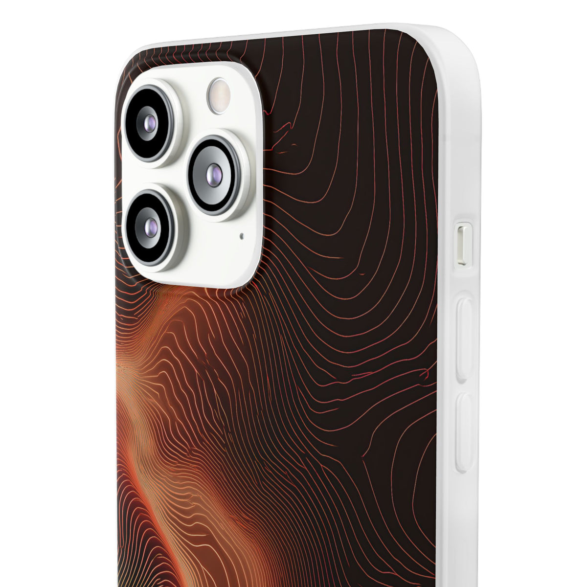 Caldera Ridge · Lite Phone Case for iPhone ·  Orange