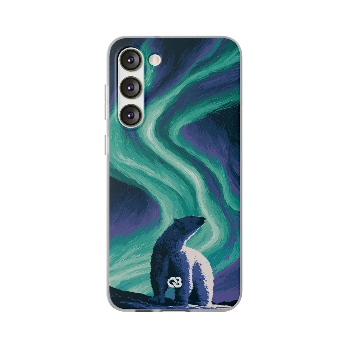 Arctic Aurora Bear · Lite Phone Case for Samsung · Teal