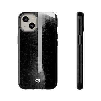 Black Tough Phone Case for iPhone - Vector Core Monolith