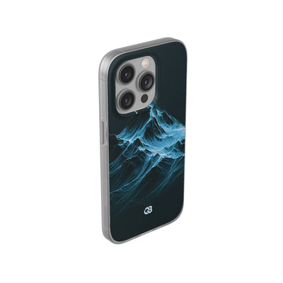Nordic Frost Peak · Lite Phone Case for iPhone ·  Blue