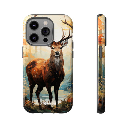 Glowing Stag iPhone 14 Pro Case - Tough - CASE•BOB