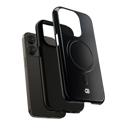 Brushed Obsidian Steel · Tough 2.0 Magnetic Phone Case for iPhone · Black