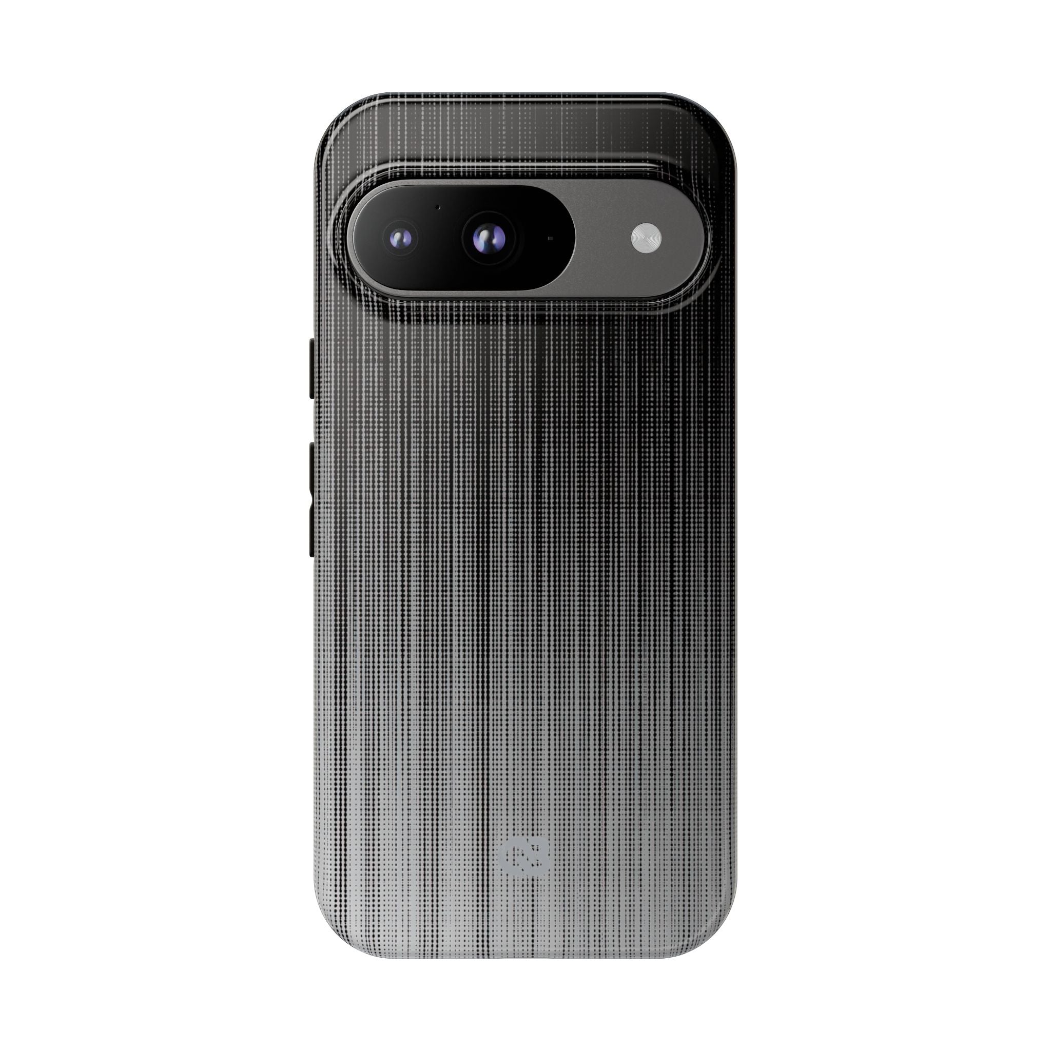 Grey Tough Phone Case for Google Pixel - Static Vertical Dither