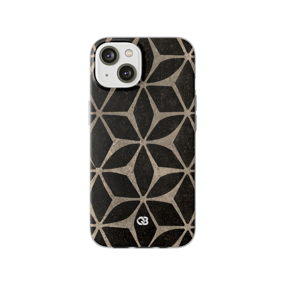 Concrete Mosaic Star · Lite Phone Case for iPhone ·  Black