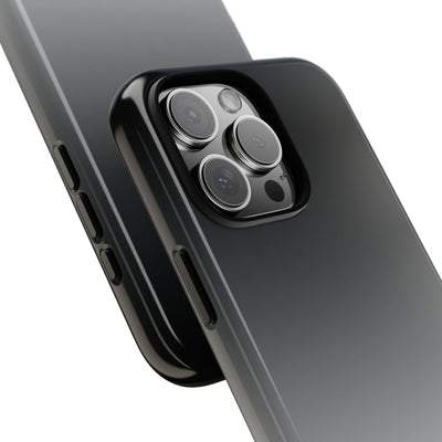 Noir Ombre Fade · Tough Phone Case for iPhone · Black